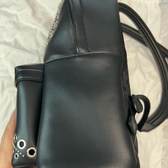 Versace Medusa Black Leather Backpack - Picture 10 of 14